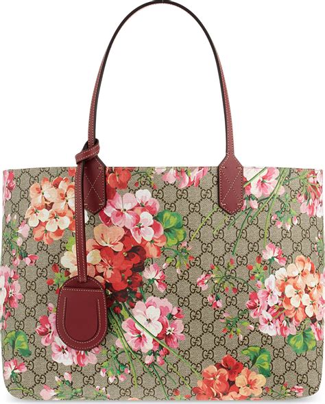 gucci red floral bag|vintage floral gucci bag.